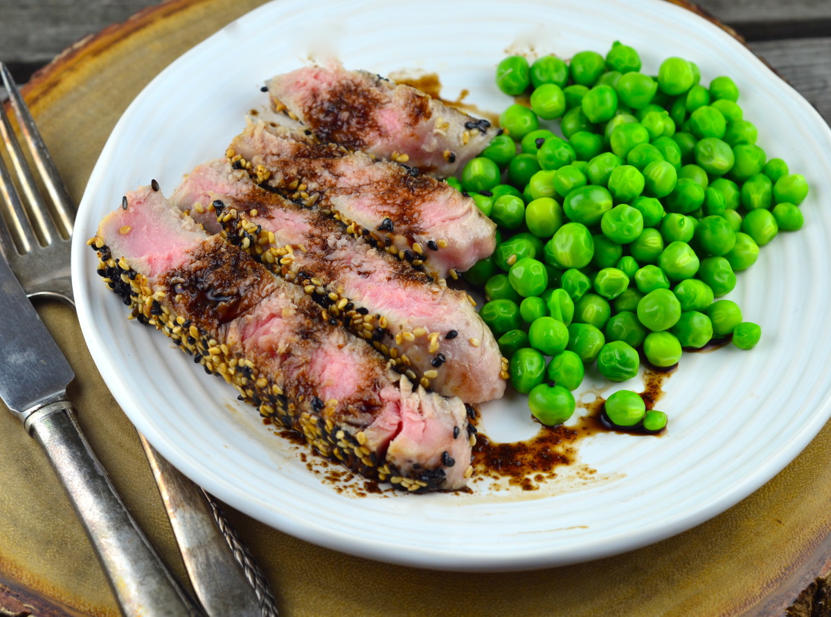 Tuna steak marinade balsamic deals vinegar